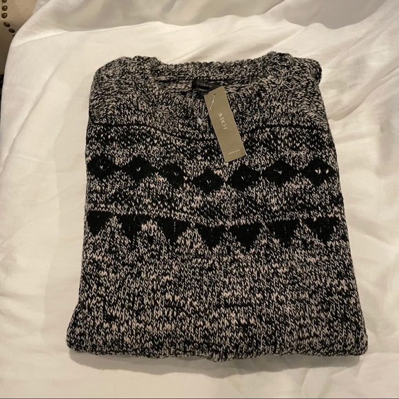 J. Crew Wool Blend Pattern Sweater NWT - Picture 1 of 4